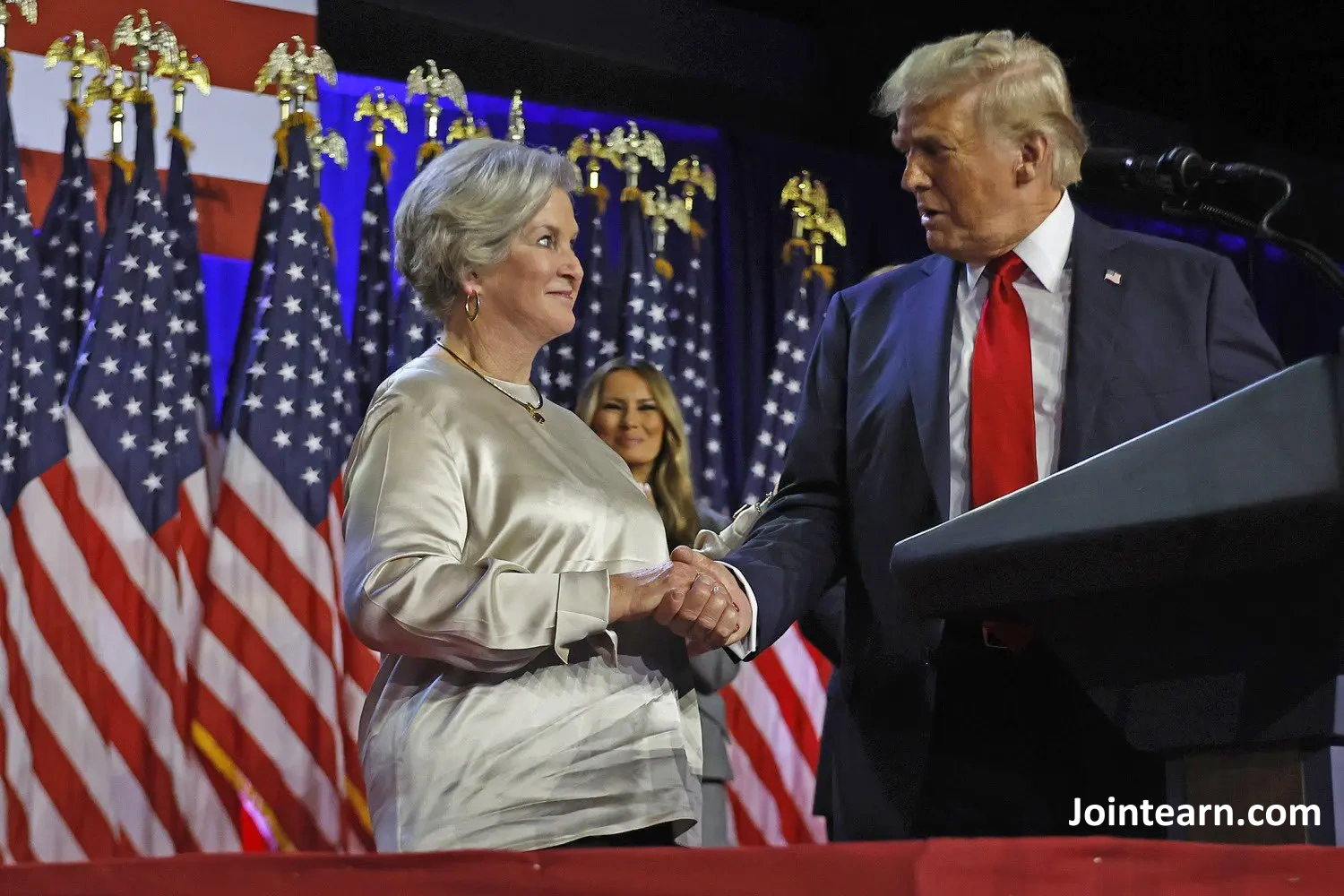Trump names the first female Chief of Staff in U.S. history.
