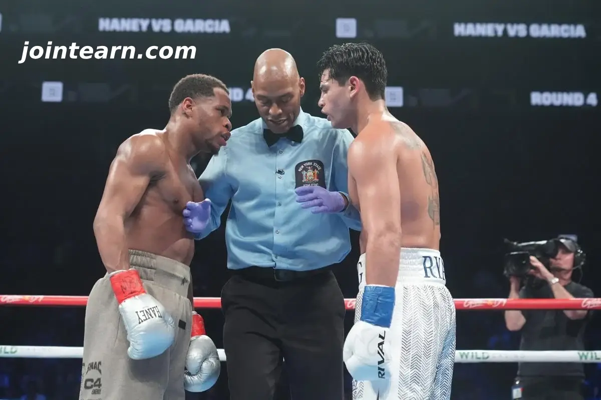 "Tensions Rise Between Ryan Garcia and Teofimo Lopez at Times Square Press Conference"