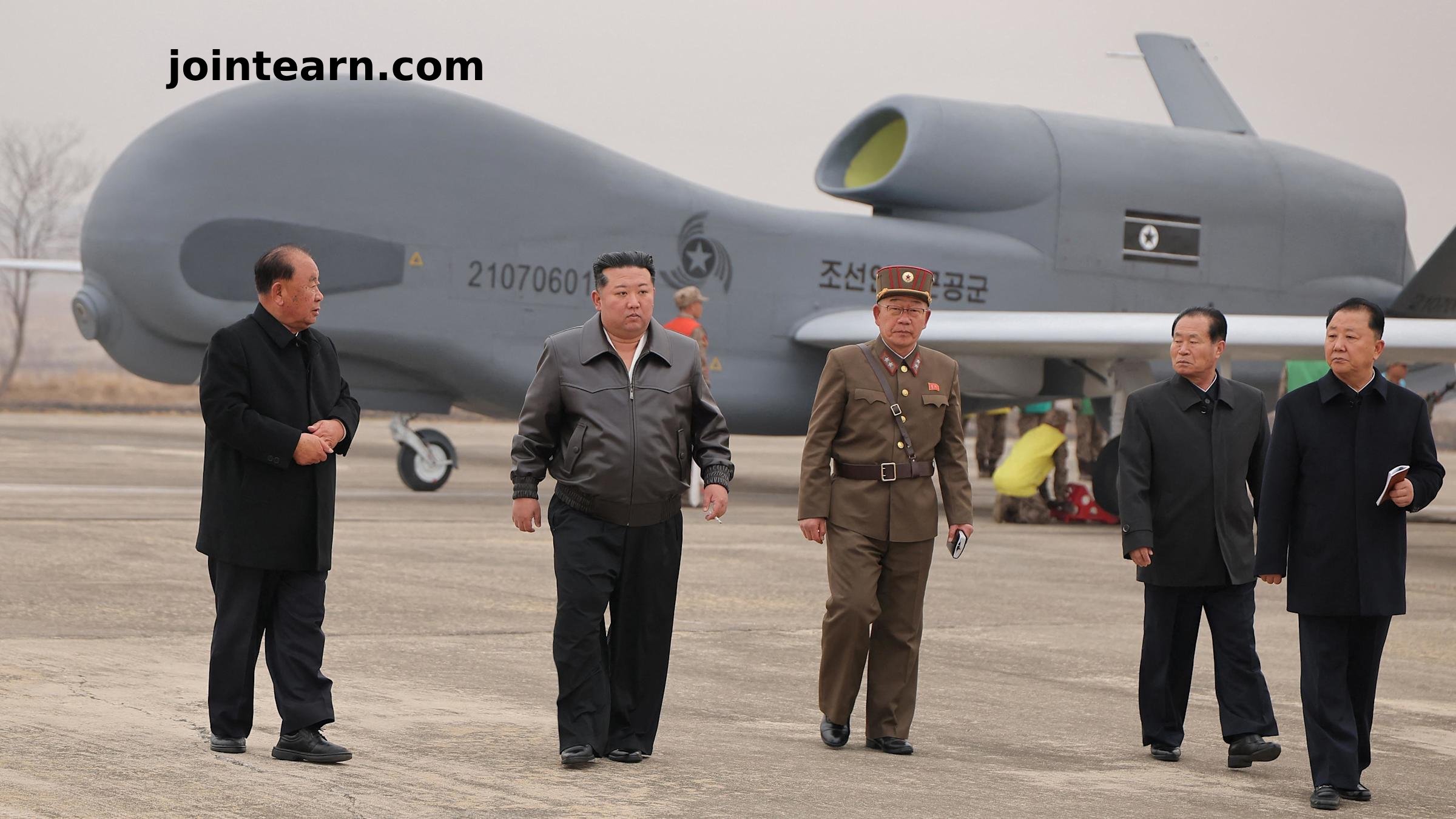 North Korea's Kim Jong Un Inspects AI-Powered Suicide Attack Drones