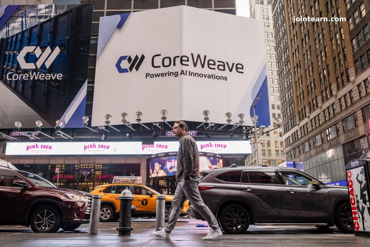 CoreWeave Stock Surges to Record High After Nvidia Boosts Stake Post-IPO