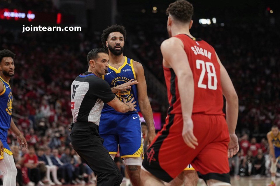 Warriors Guard Pat Spencer Ejected for Headbutting Alperen Şengün in Game 5 Loss