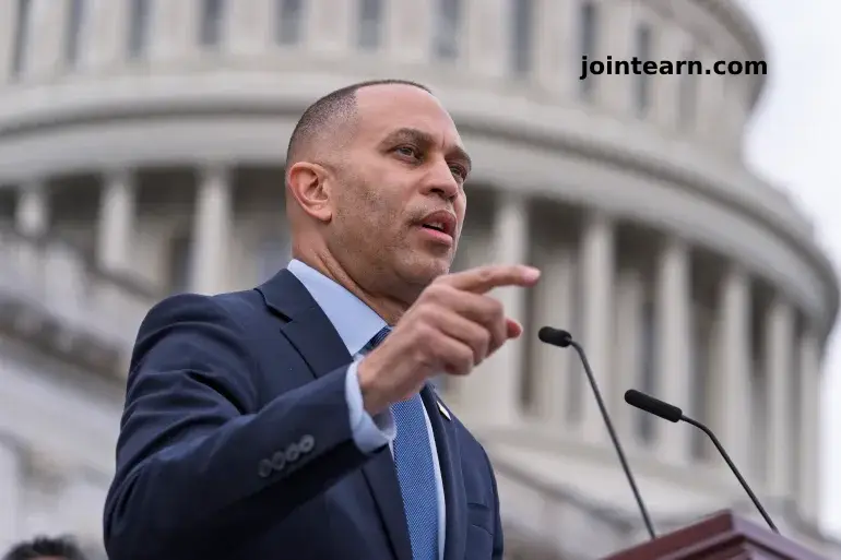 Democratic Leader Hakeem Jeffries Slams Trump’s First 100 Days as 'Chaos, Cruelty, and Corruption'