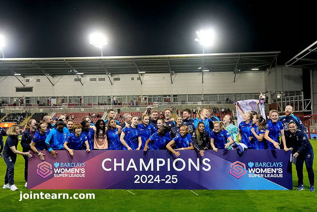 🚨 Women's Super League 2024/25 Final Day Roundup: Chelsea Finish Unbeaten, Arsenal Secure Second After Man United Thriller