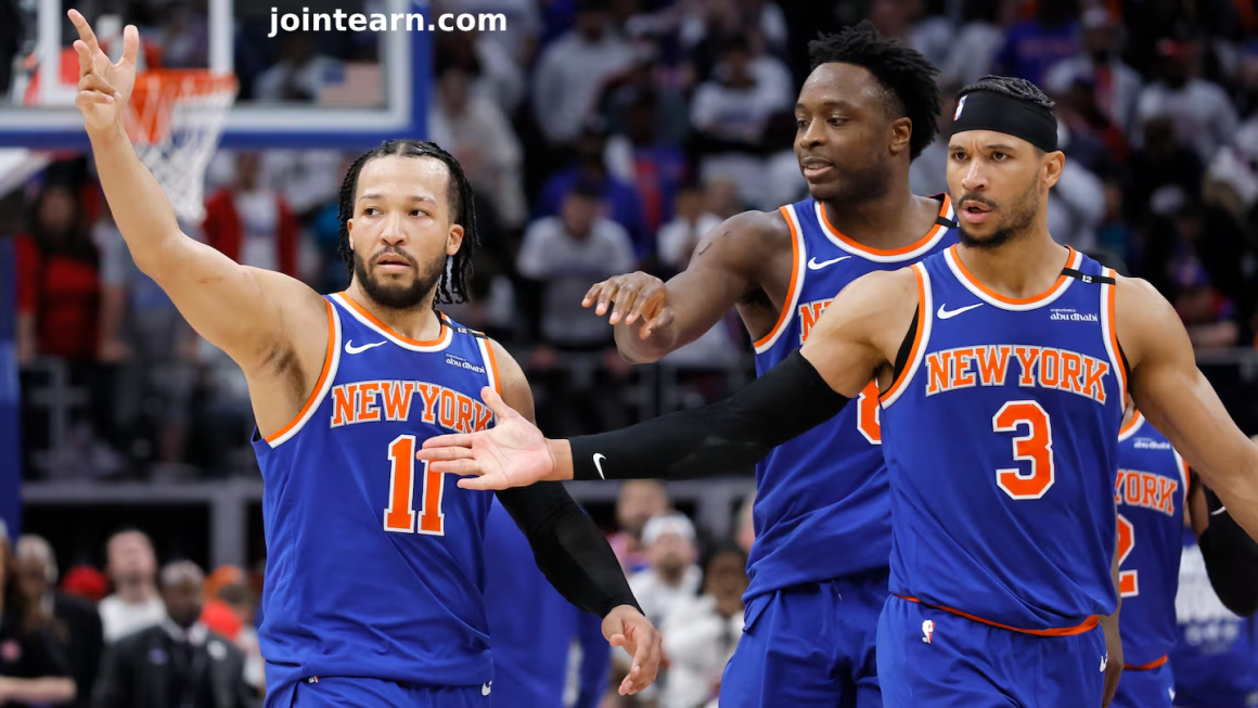 Jalen Brunson's Clutch Three Sends Knicks Past Pistons, Sets Up Celtics Playoff Clash
