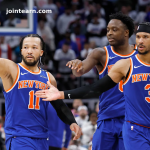 Jalen Brunson's Clutch Three Sends Knicks Past Pistons, Sets Up Celtics Playoff Clash