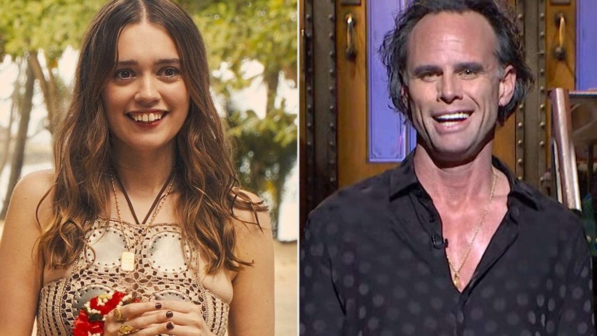 Walton Goggins Avoids Addressing Aimee Lou Wood Rift Rumors During ‘SNL’ Hosting Debut