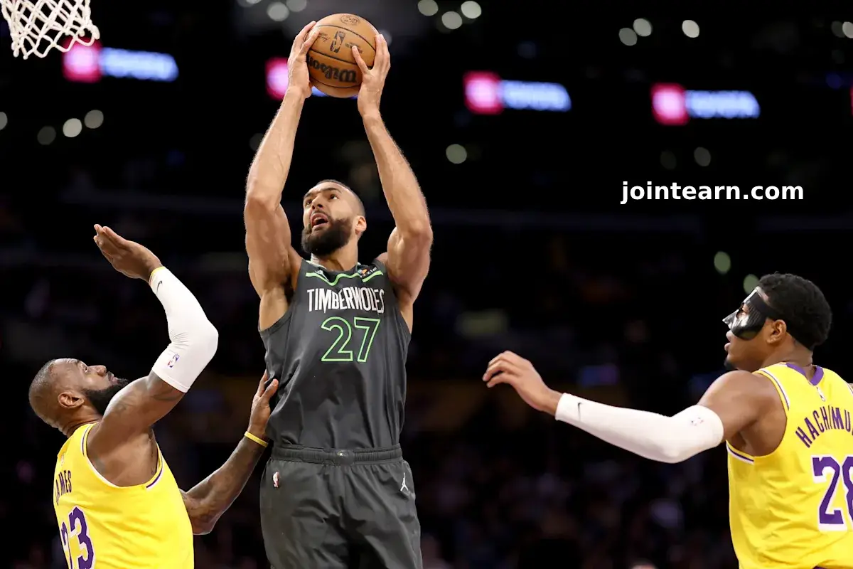 NBA Playoffs 2025: Timberwolves Eliminate Lakers Behind Rudy Gobert's Dominant 20-20 Game