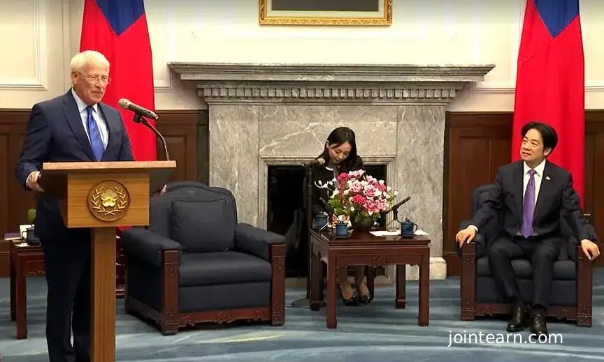 U.S. Senator Calls Taiwan “a Free Country” During Taipei Visit, China Condemns Move