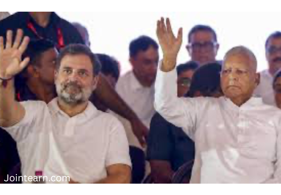 Rahul Gandhi Criticises Modi Government, Calls It ‘Formed on Stolen Votes’ During Bihar Yatra